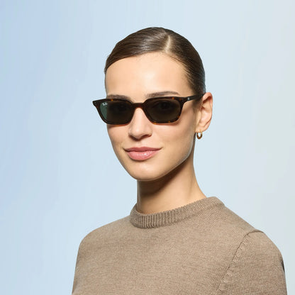 Occhiali da sole Ray-Ban RB4456 1359/87 Havana farfalla -dettagli5