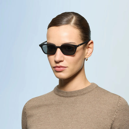 Occhiali da sole Ray-Ban RB4456 6677/81 Black Polarized farfalla -dettagli5