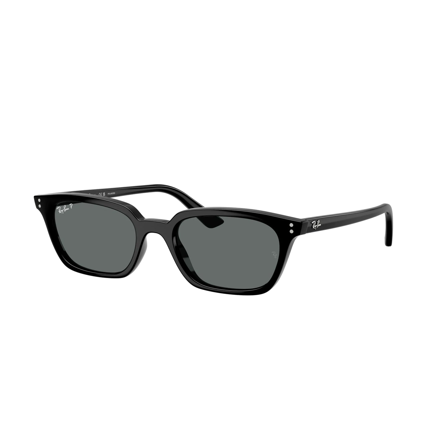Occhiali da sole Ray-Ban RB4456 6677/81 Black Polarized farfalla -laterale
