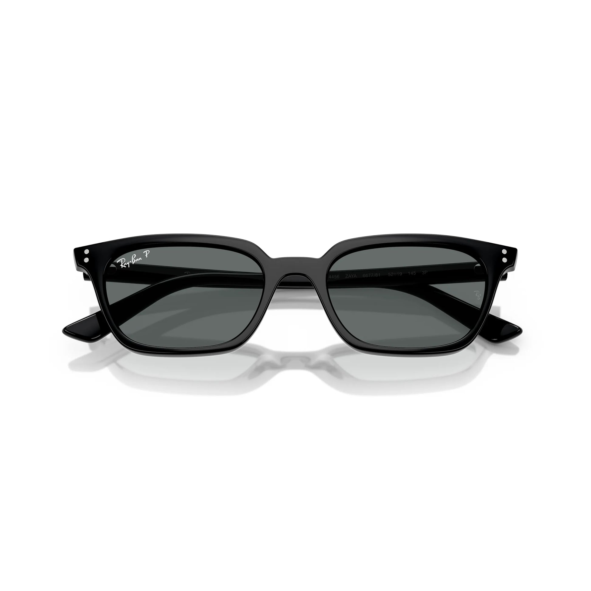 Occhiali da sole Ray-Ban RB4456 6677/81 Black Polarized farfalla -dettagli2