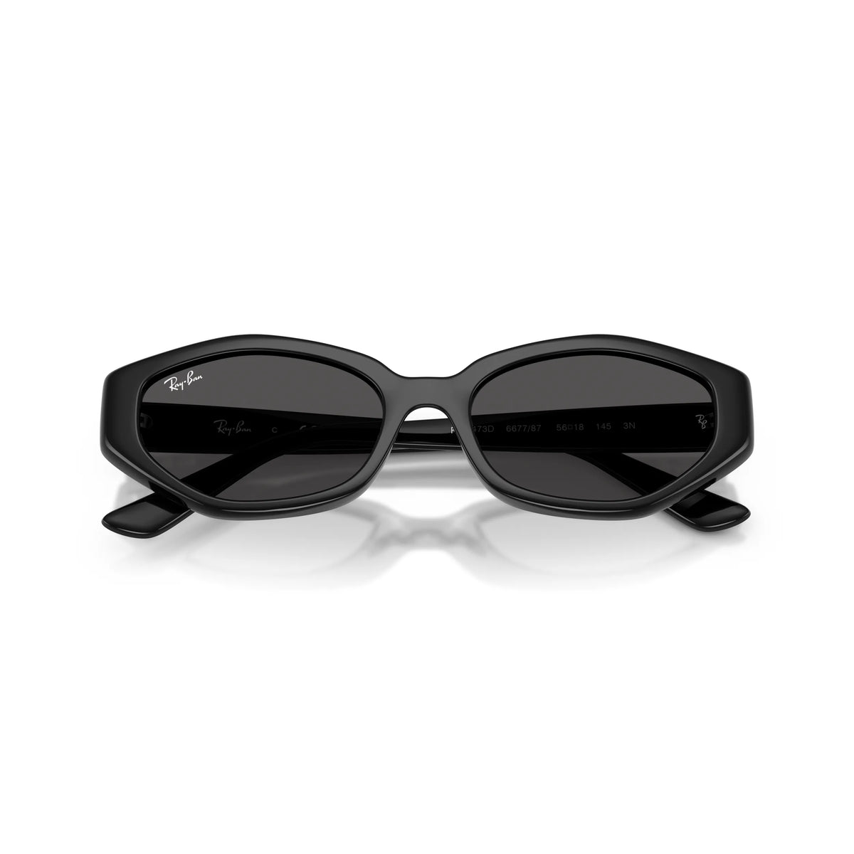 Sonnenbrille Ray-Ban RB4473D 667787 Schwarz Schmetterling