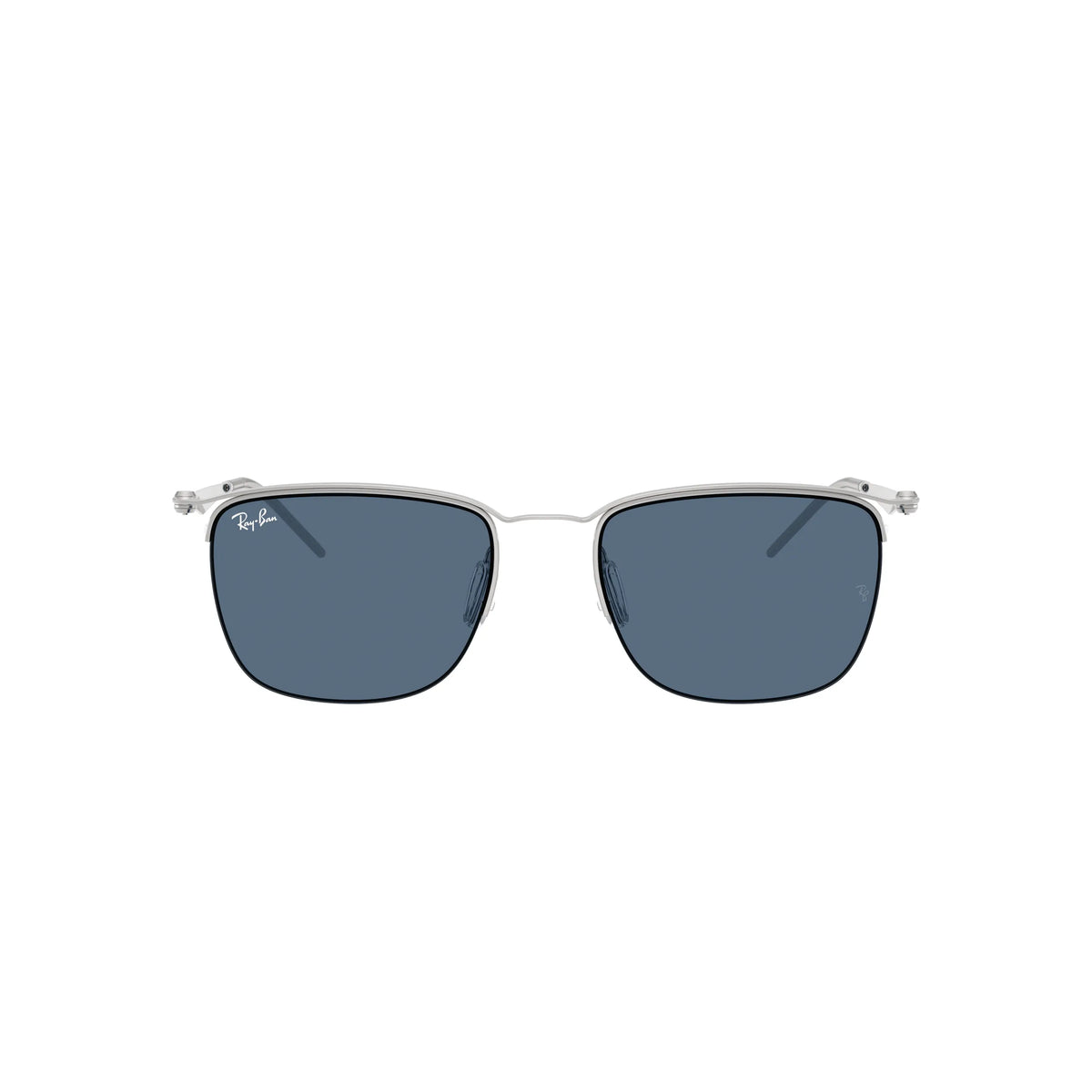 Lunettes de soleil Ray-Ban RB8550 928380 Argent rectangulaire