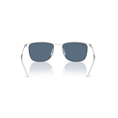 Lunettes de soleil Ray-Ban RB8550 928380 Argent rectangulaire