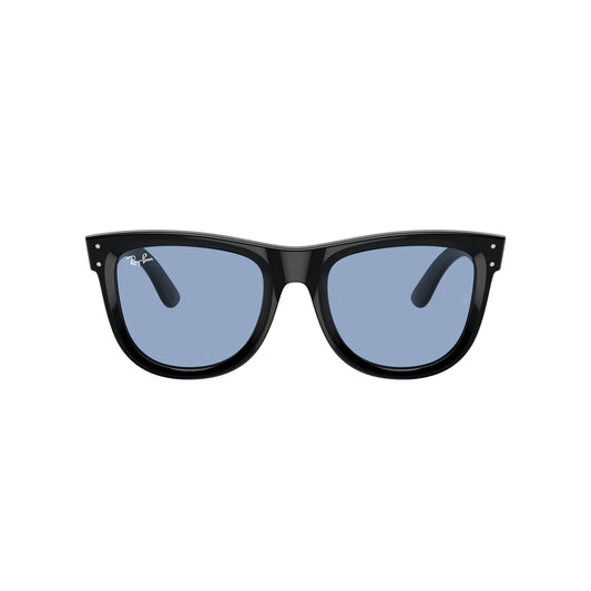 Occhiali da sole Ray-Ban Wayfarer Reverse RBR0502S 667772 Black-Azzurro