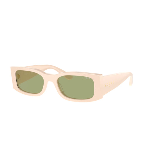 Occhiali da sole Vogue VO5584S 316482 Beige rettangolari -laterale