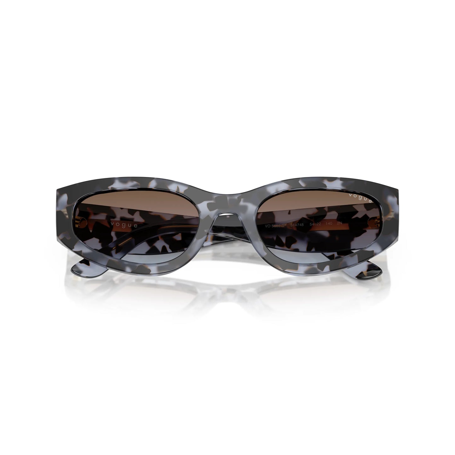Occhiali da sole Vogue VO5585-S 314748 Blu tartarugato cat-eye