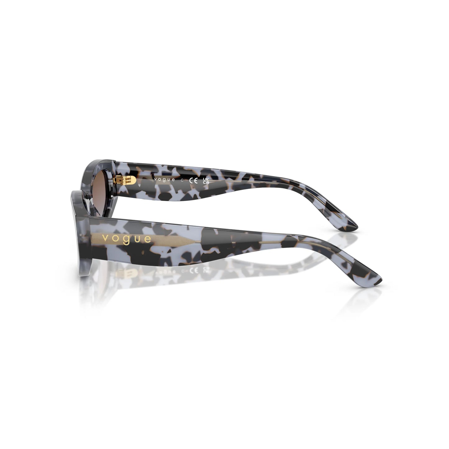 Occhiali da sole Vogue VO5585-S 314748 Blu tartarugato cat-eye