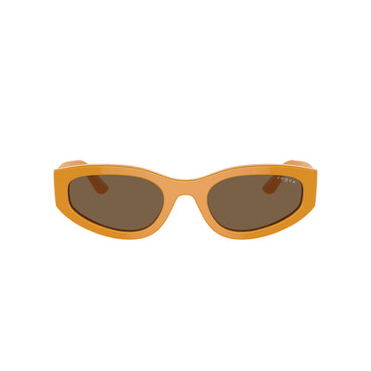 Occhiali da sole Vogue VO5585-S 315973 Ocra pieno cat-eye