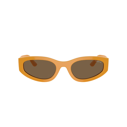 Occhiali da sole Vogue VO5585-S 315973 Ocra pieno cat-eye