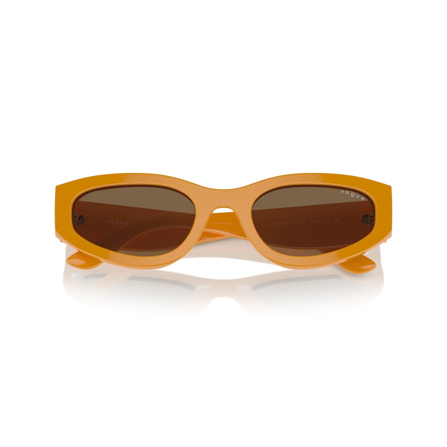 Occhiali da sole Vogue VO5585-S 315973 Ocra pieno cat-eye