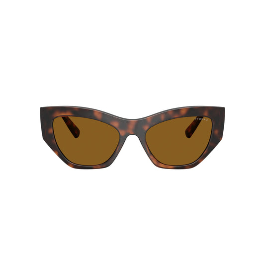 Occhiali da sole Vogue VO5607-S 271883 Havana Brown Polarized cat-eye