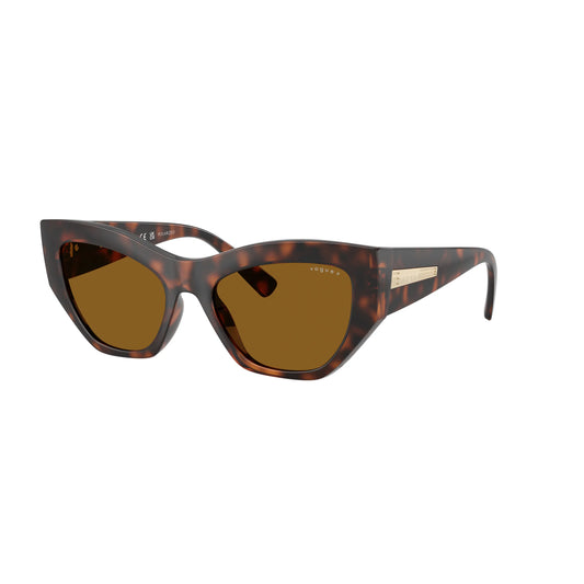 Occhiali da sole Vogue VO5607-S 271883 Havana Brown Polarized cat-eye -laterale