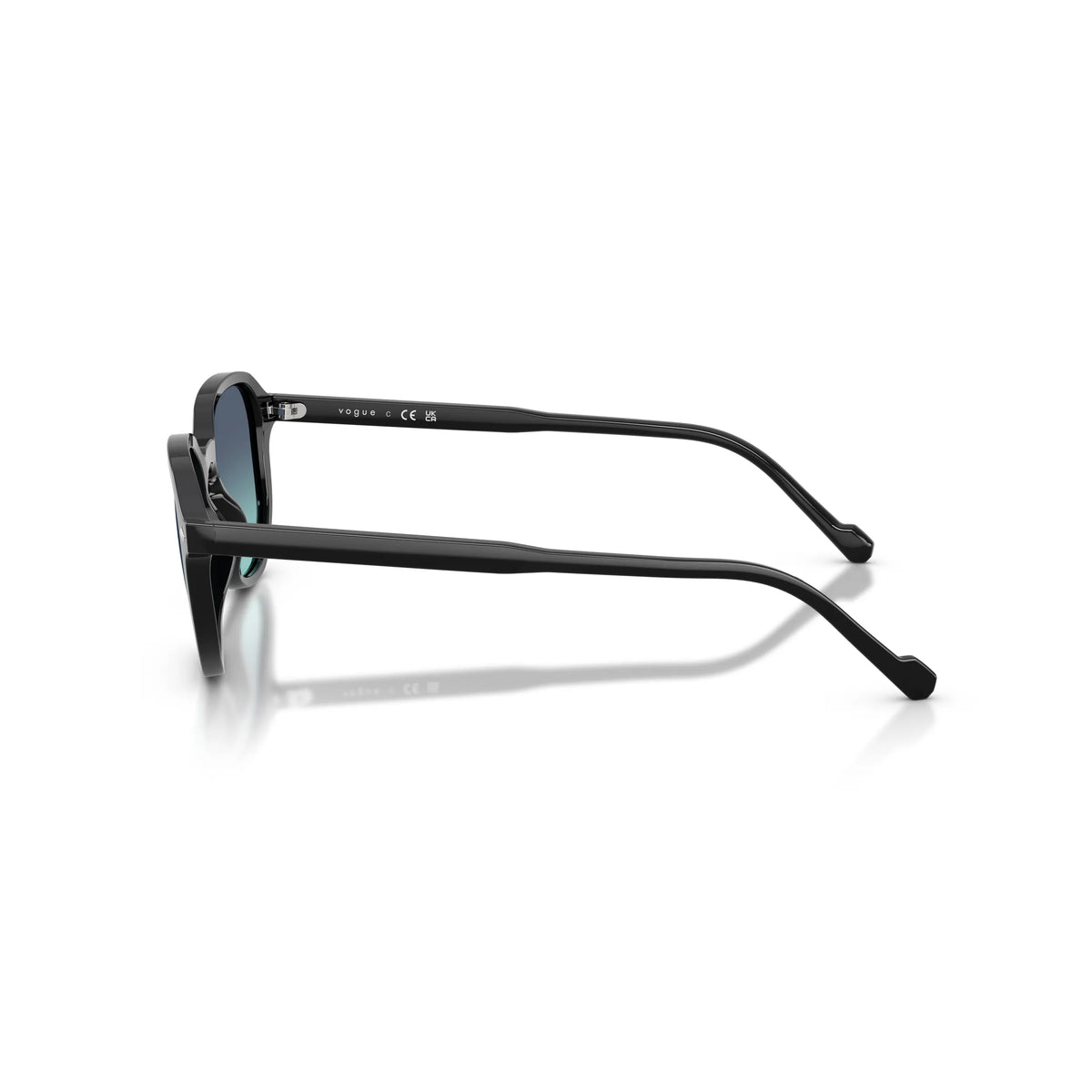 Occhiali da sole Vogue VO5707S W44/4S Nero squadrato