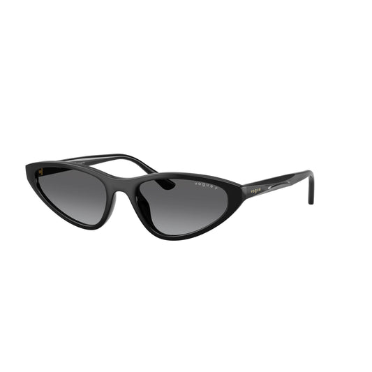 Lunettes de soleil Vogue VO5726SU W44/T3 Noir polarisées œil de chat