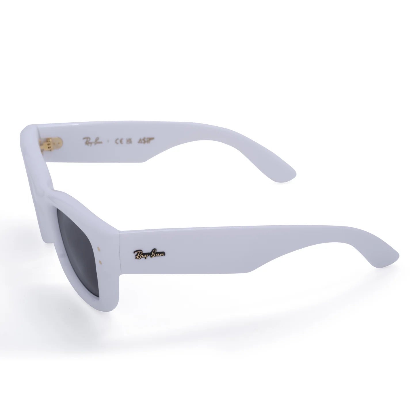 Occhiale da sole Ray-Ban Wayfarer Puffer RB4940 671/87 White-laterale
