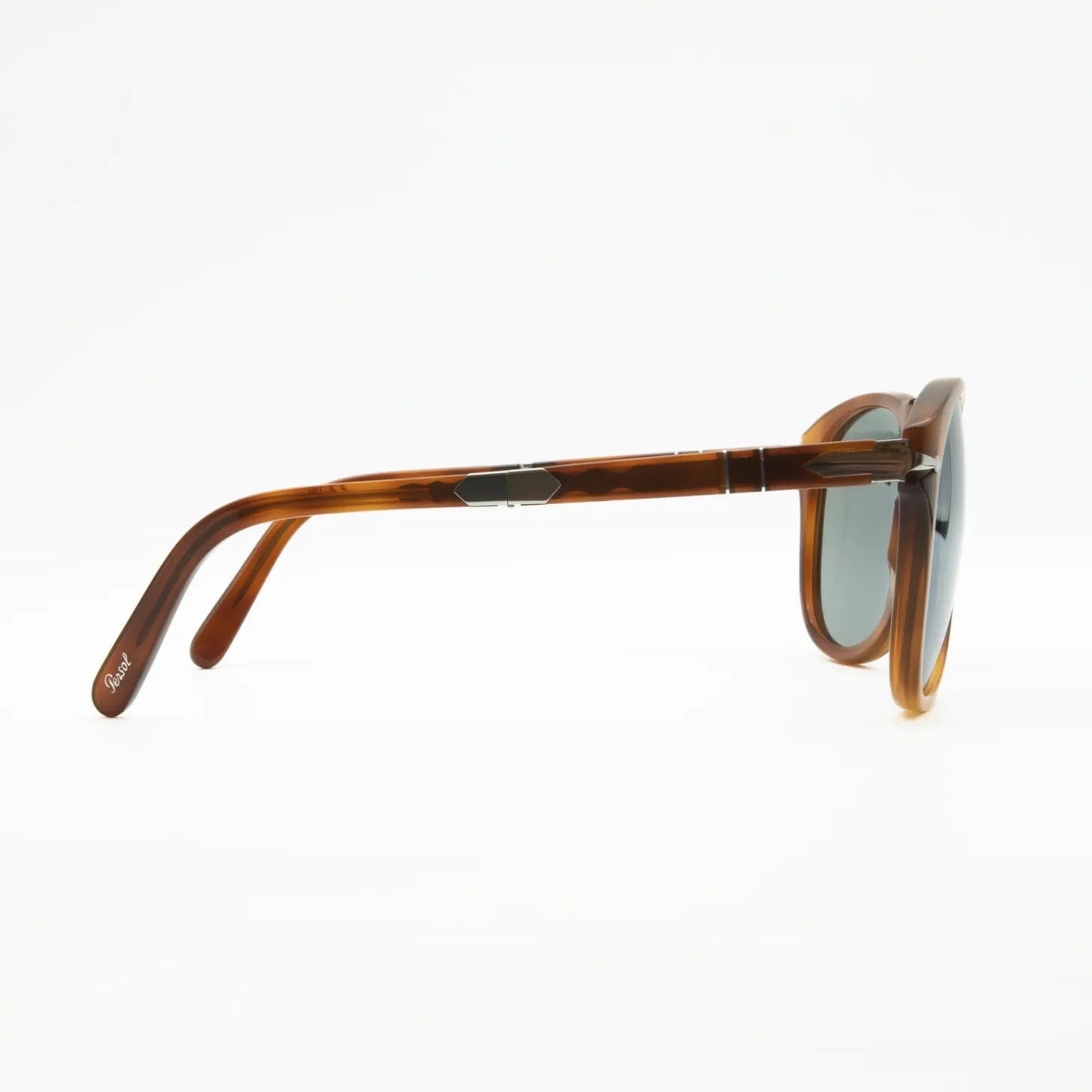 Occhiali da sole Persol Steve McQueen 714 S-M 96/56 Light Havana rotondi