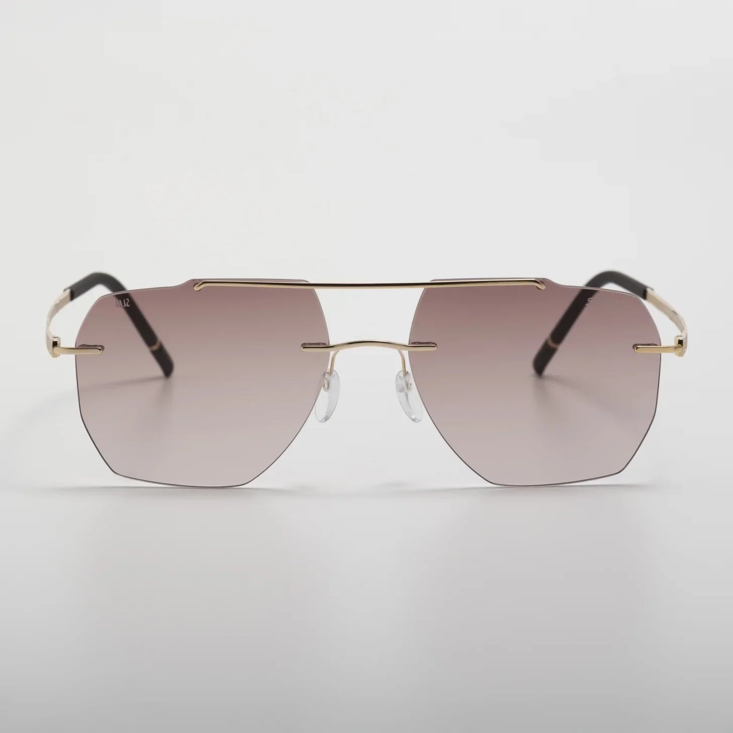 Occhiale da sole Silhouette Rincon 8746 75 7620 Gold / Darkbrown