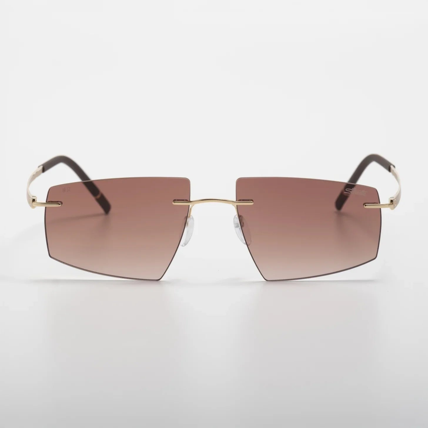 Occhiale da sole Silhouette Escondido 8747 75 7620 Gold / Darkbrown