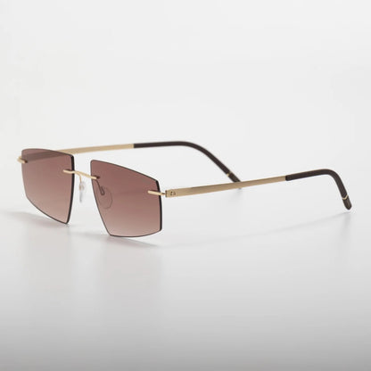Occhiale da sole Silhouette Escondido 8747 75 7620 Gold / Darkbrown-laterale