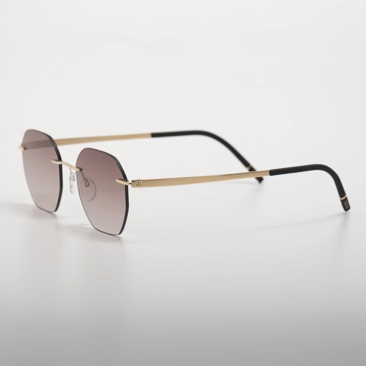 Occhiale da sole Silhouette Cabrillo 8748 75 7520 Gold / Darkbrown-laterale