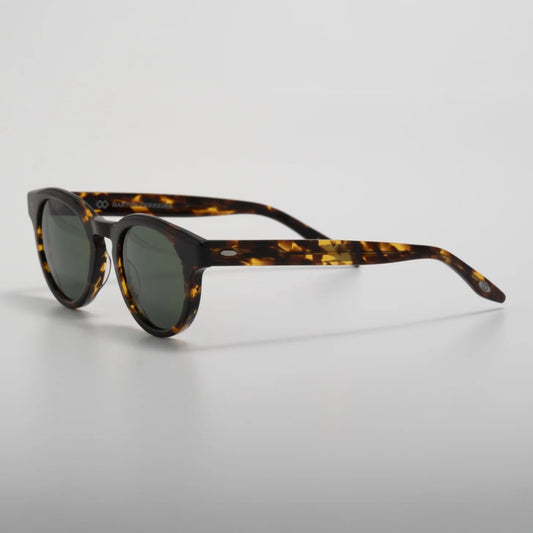Occhiali da sole Barton Perreira Oxford rotondi Havana