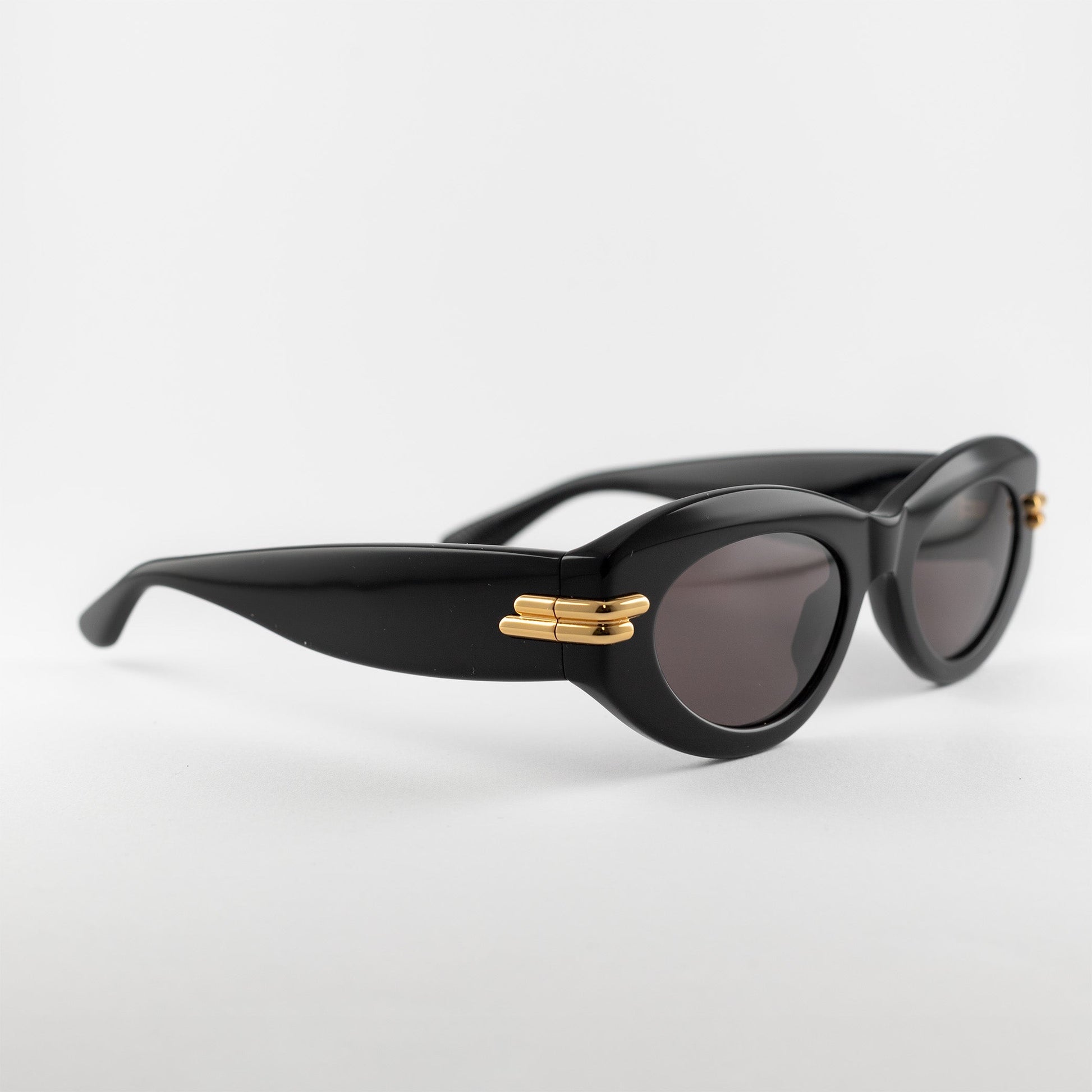 Occhiale da sole Bottega Veneta BV1322S 001 Black-laterale
