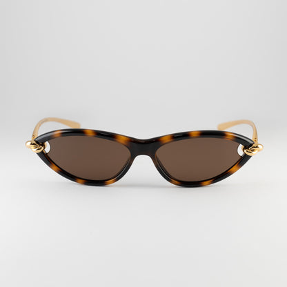 Occhiale da sole Bottega Veneta BV1390S 002 Havana