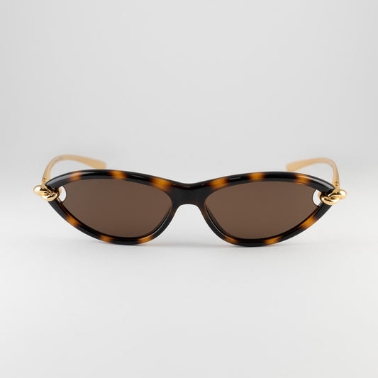 Occhiale da sole Bottega Veneta BV1390S 002 Havana