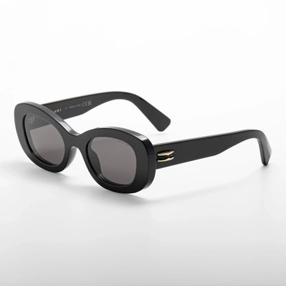 Occhiale da sole Bulgari BV40039I 01A Black-laterale