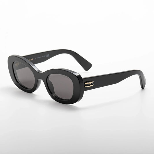 Occhiale da sole Bulgari BV40039I 01A Black-laterale
