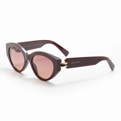 Occhiale da sole Bulgari BV40046I 81T Viola-laterale