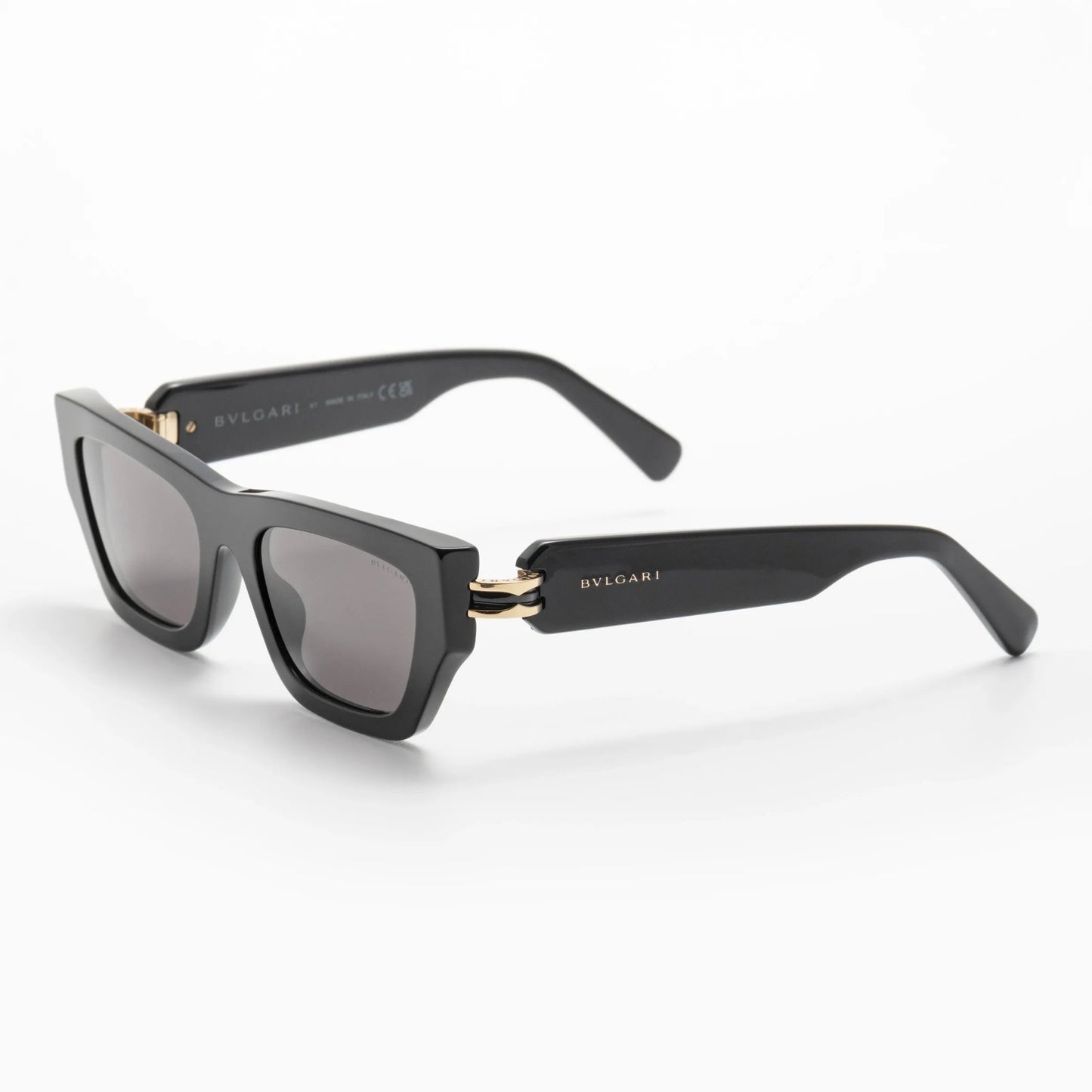 Occhiale da sole Bulgari BV40047I 01A Black-laterale