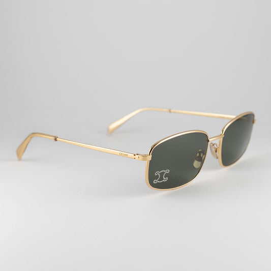 Occhiale da sole Celine CL40285U 30n Gold-laterale