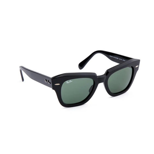 Occhiale da sole Ray-Ban State street RB2186 901/31 G-15 Green-laterale