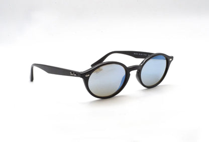 Occhiali da sole Ray-Ban RB4315 Black Blue Mirror ovali