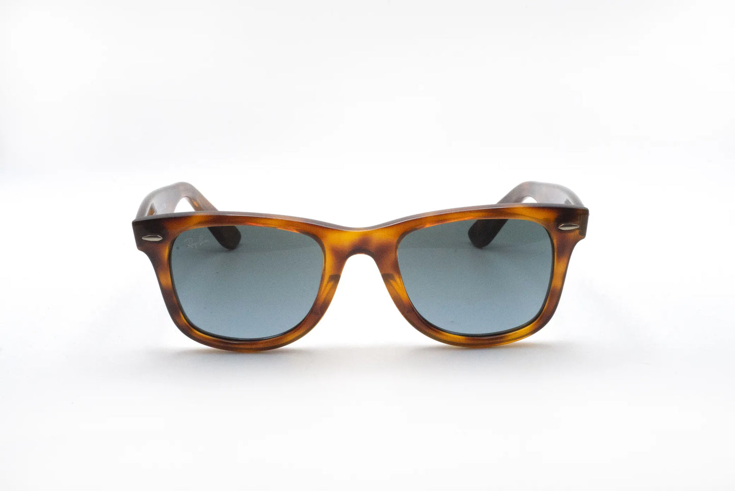 Occhiali da sole Ray-Ban Wayfarer RB4340 63973M Havana rosso rettangolari