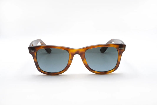 Occhiali da sole Ray-Ban Wayfarer RB4340 63973M Havana rosso rettangolari