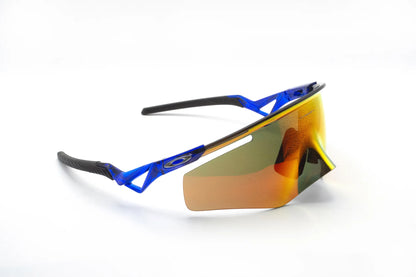 Occhiali da sole Oakley Qntm Kato OO9481D 948105 Blu rettangolare