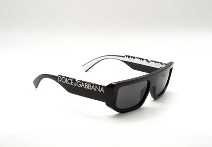 Occhiale da sole Dolce & Gabbana DG6203 501/87 Nero rettangolare