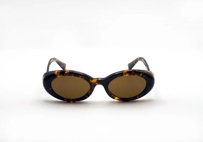 Occhiali da sole Miu Miu MU B09S 14L20V Havana ovali
