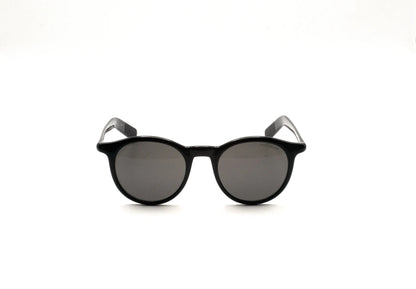 Occhiali da sole Montblanc MB0353S-001 Black Grey rotondi
