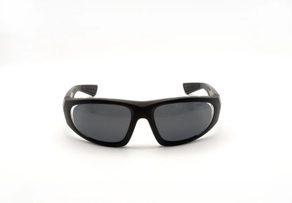 Occhiali da sole Prada Linea Rossa PS B03S 1BO06F Nero Opaco avvolgenti