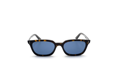 Occhiali da sole Ray-Ban Zaya RB4456 Havana Blue rettangolari