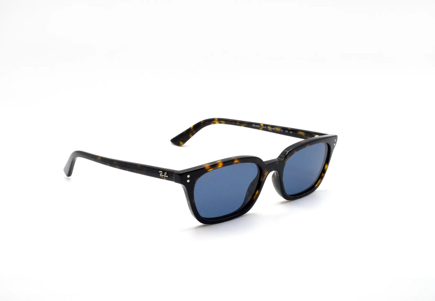 Occhiali da sole Ray-Ban Zaya RB4456 Havana Blue rettangolari