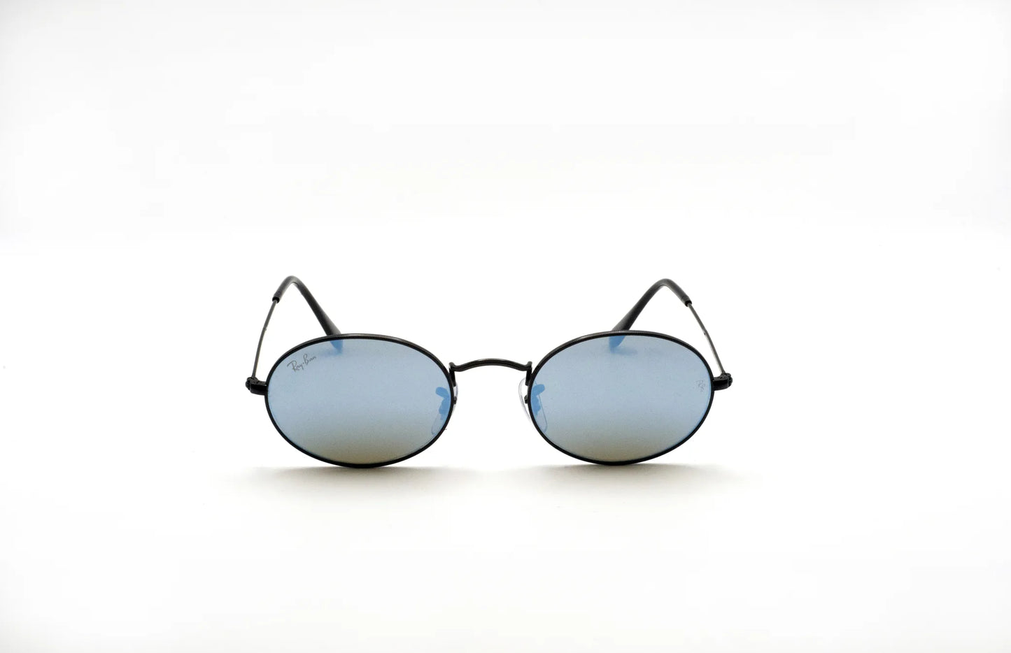 Occhiali da sole Ray-Ban Oval RB3547N Black Blue ovali