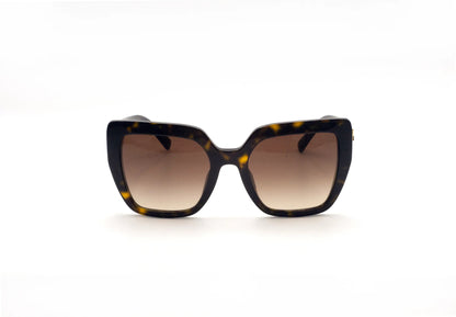 Occhiali da sole Dolce & Gabbana DG4538 502/13 Havana squadrati