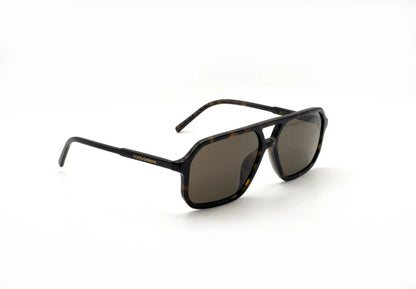 Occhiali da sole Dolce & Gabbana DG4541 502/73 Havana rettangolari