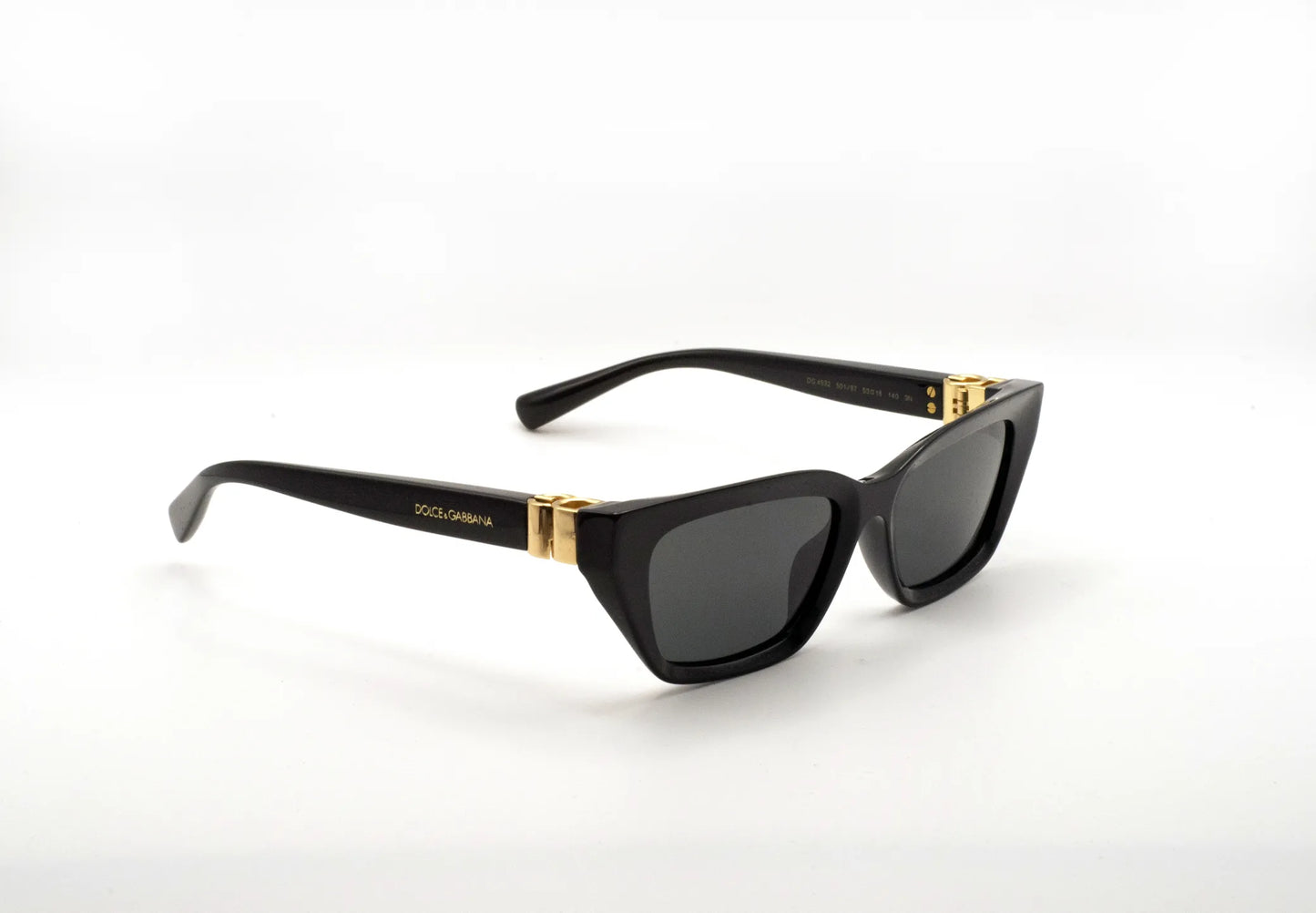 Occhiali da sole Dolce & Gabbana DG4532 501/87 Black rettangolari