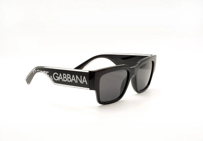 Occhiali da sole Dolce & Gabbana DG6184 501/87 Black rettangolari