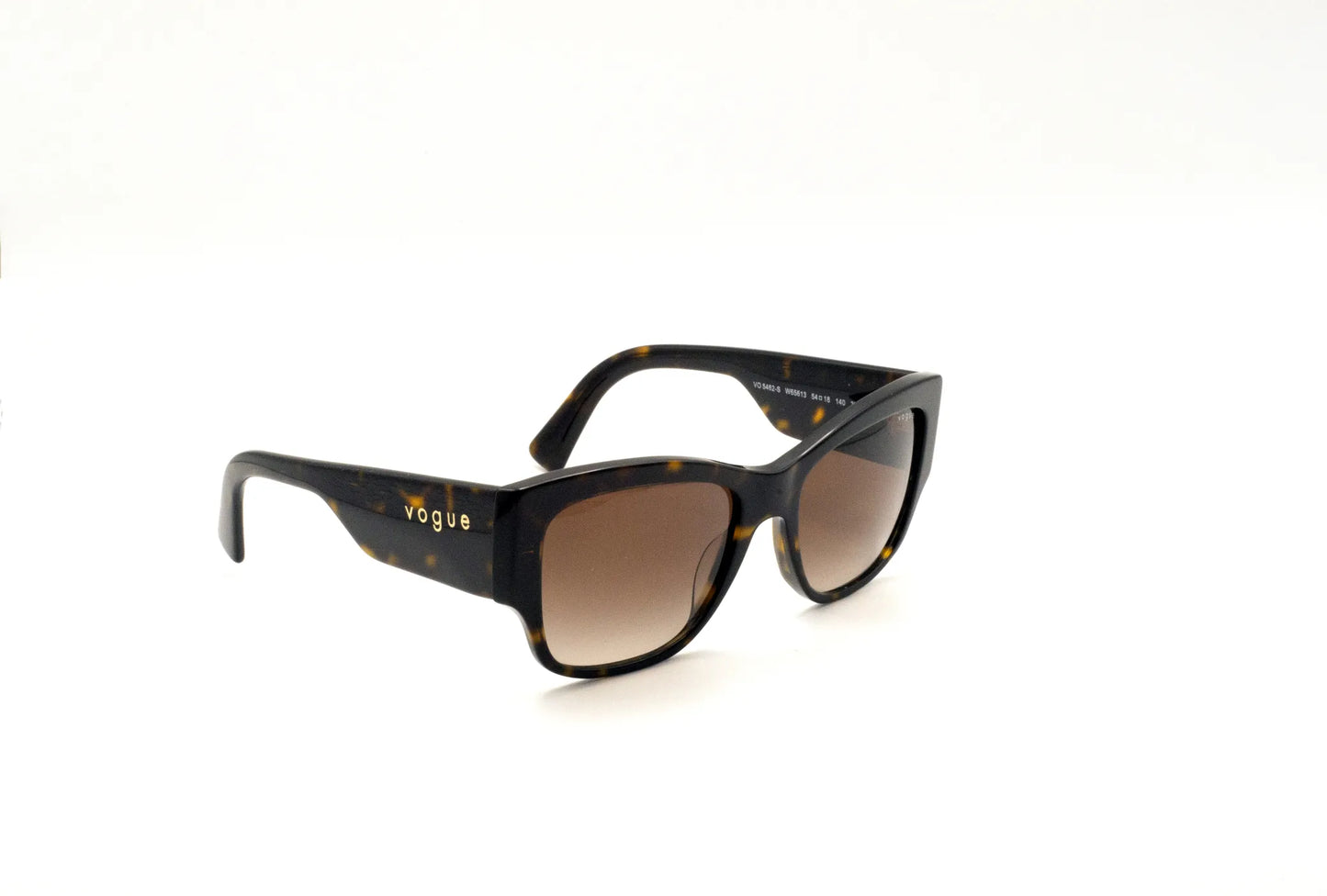 Occhiali da sole Vogue VO5462-S W65613 Havana Brown Sfumato squadrati